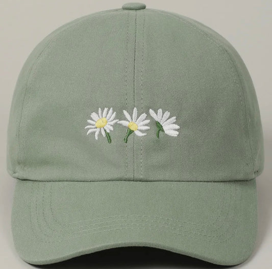 Daisy Flowers Baseball Cap
