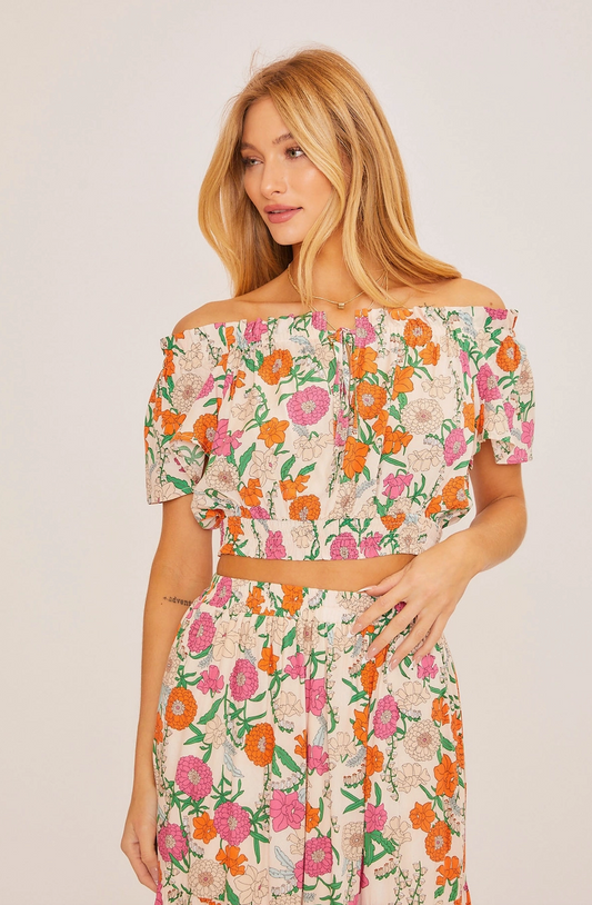 Floral Off-Shoulder Top