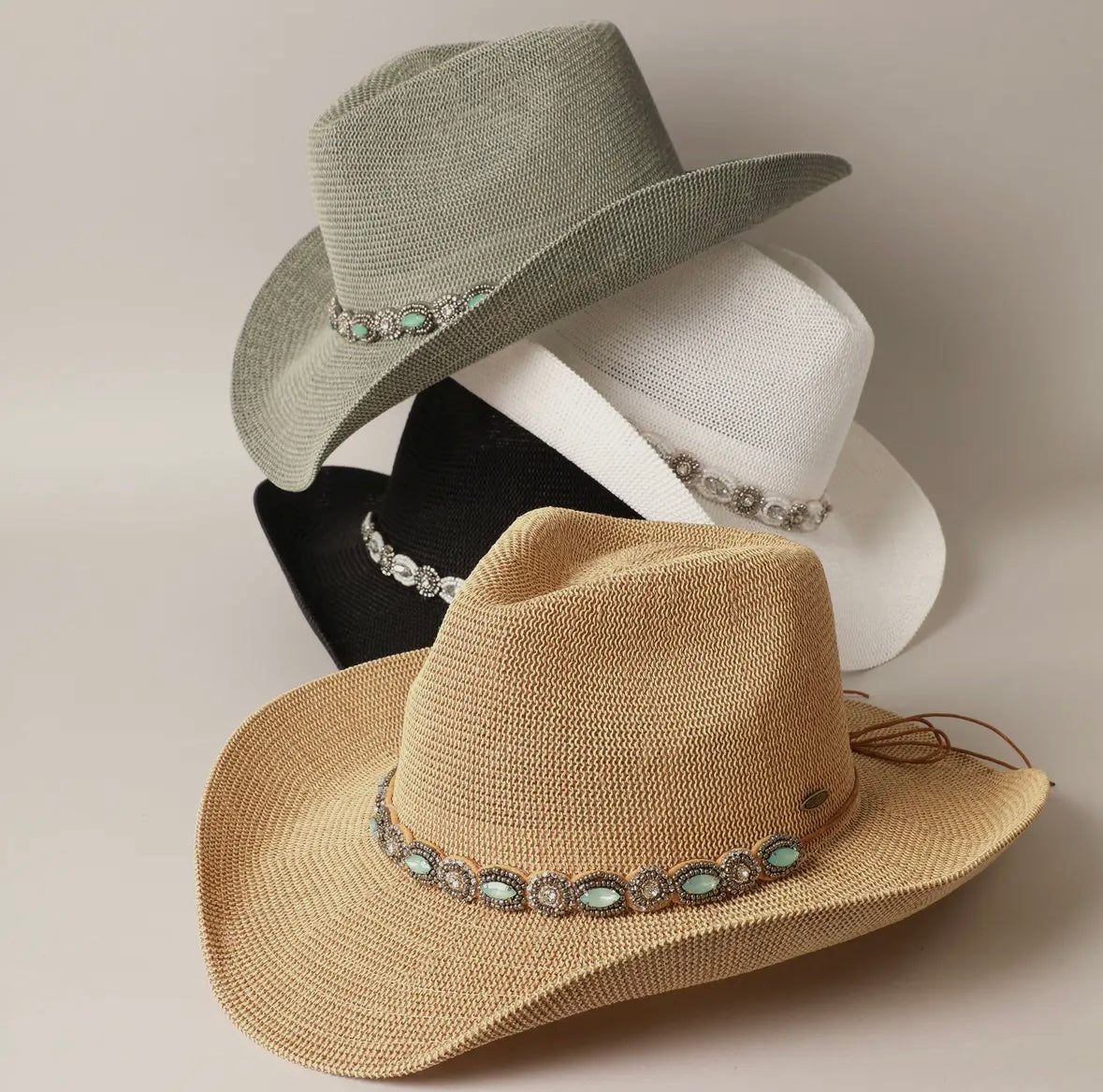 Durango Cowboy Hat with Jeweled Bet